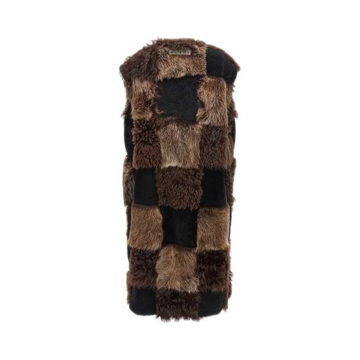 Patchwork Long Vest