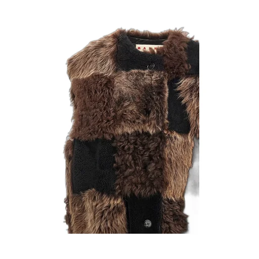 Patchwork Long Vest