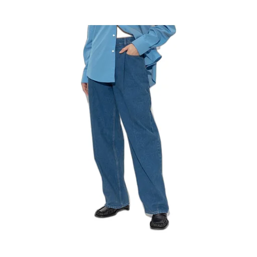 High-Waisted Wide-Leg Jeans