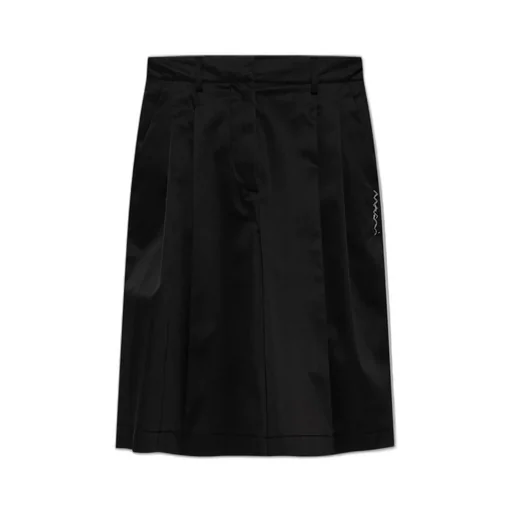 Pleated Midi Skirt