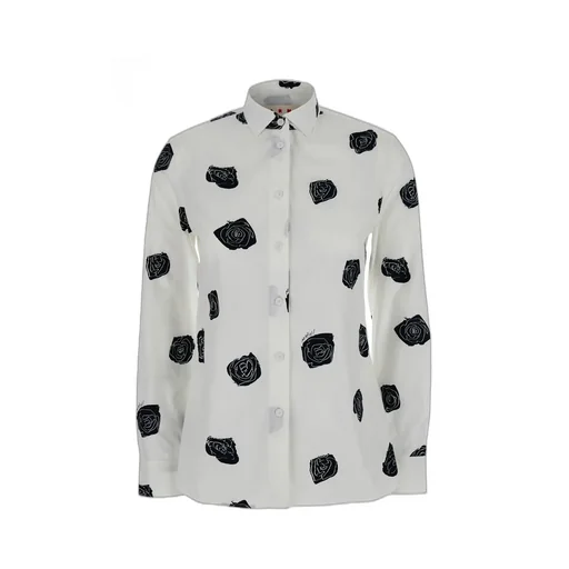 Printed Cotton Poplin Shirt