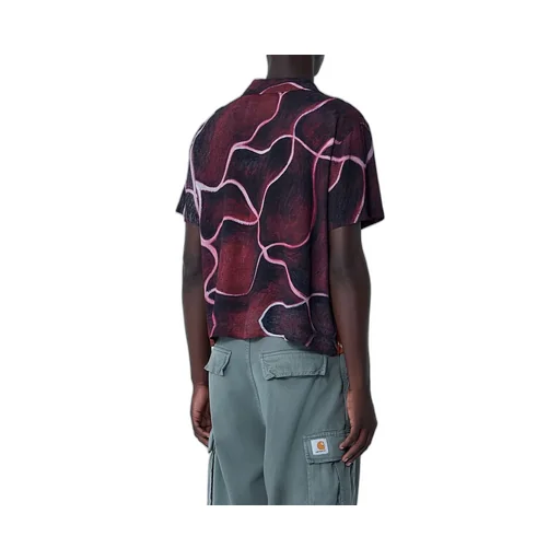 Printed Camp Collar Shirt