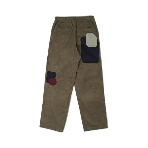 Patchwork Corduroy Pants