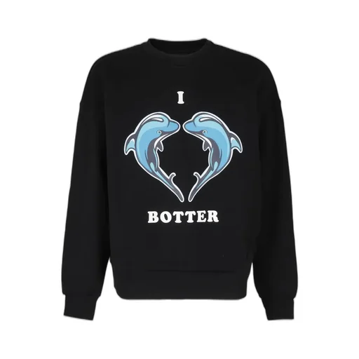 Sweatshirt With Dolphin Print