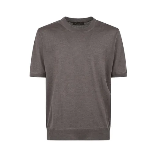 Short Sleeve Knit T-Shirt