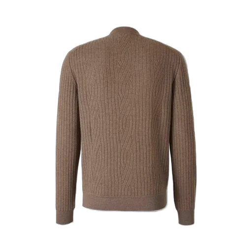 Ribbed Knit Cardigan