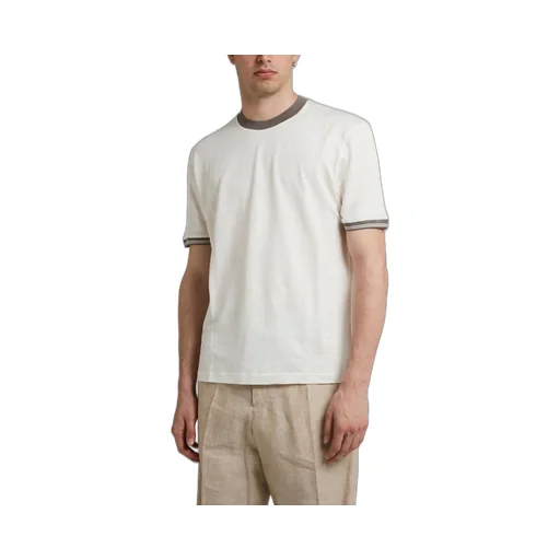 T-Shirt With Contrast Trim