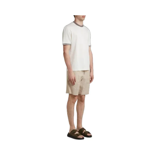 T-Shirt With Contrast Trim