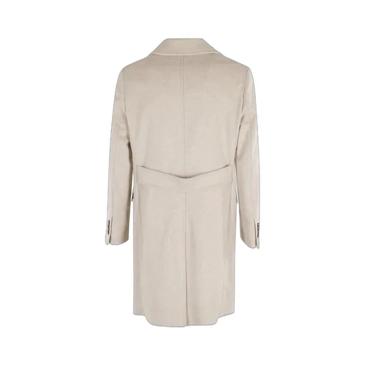 Double-Breasted Wool Coat