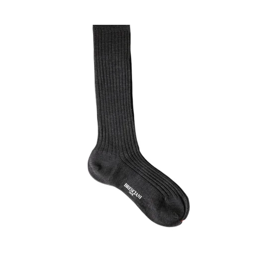 Ribbed Knee-High Socks