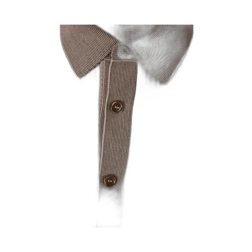 Textured Knit Button-Up Shirt