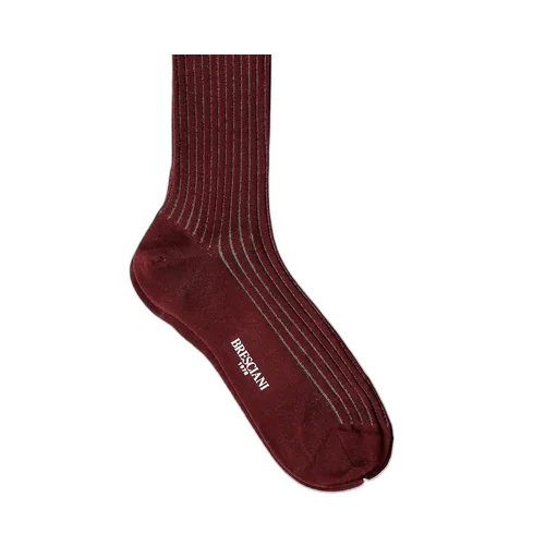Ribbed Knee-High Socks