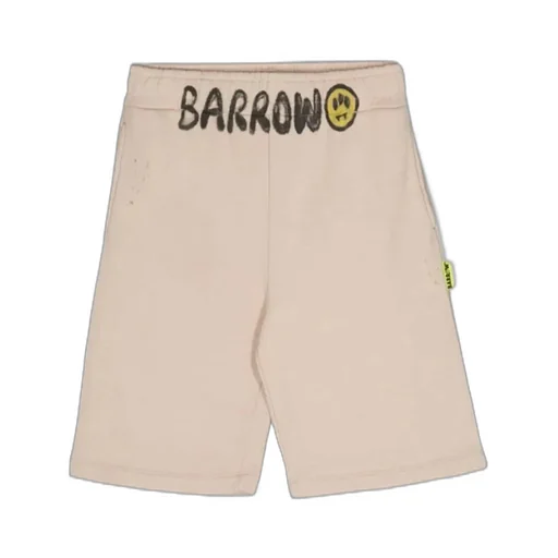 Logo Print Cotton Jersey Shorts
