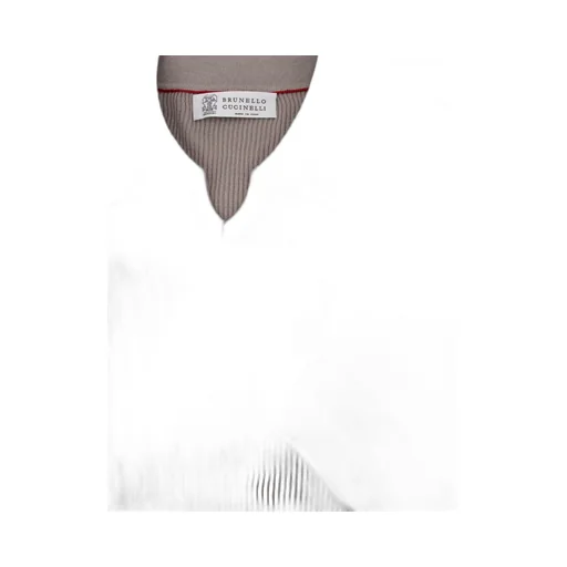 Ribbed Knit Polo Shirt