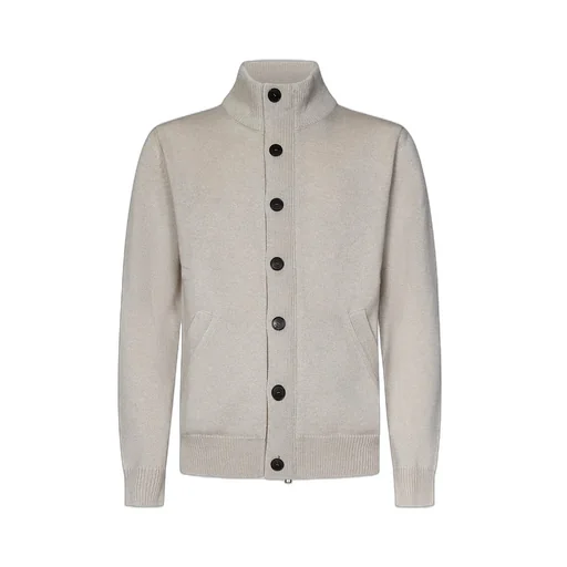 Mock Neck Cardigan