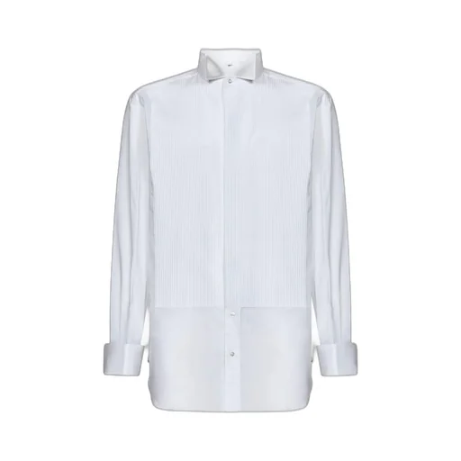 Pleated Bib Tuxedo Shirt