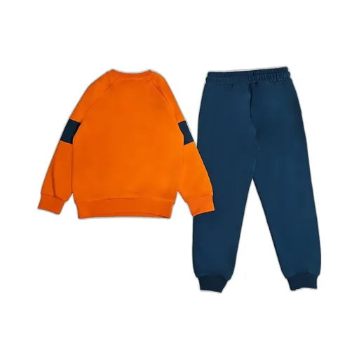 Boys' Soccer Print Sweatshirt And Jogger Set