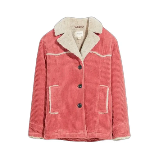 Corduroy Sherpa Lined Jacket