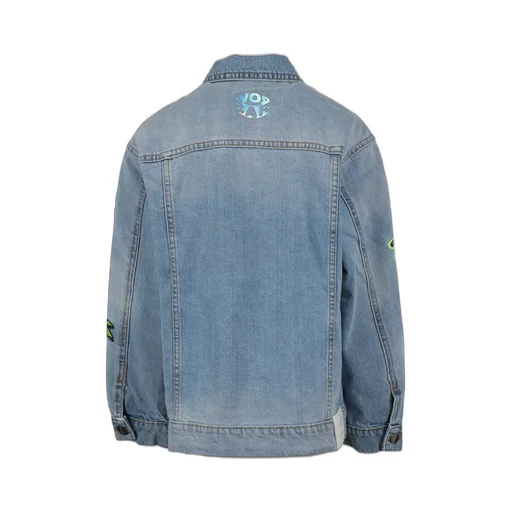 Denim Jacket With Patches