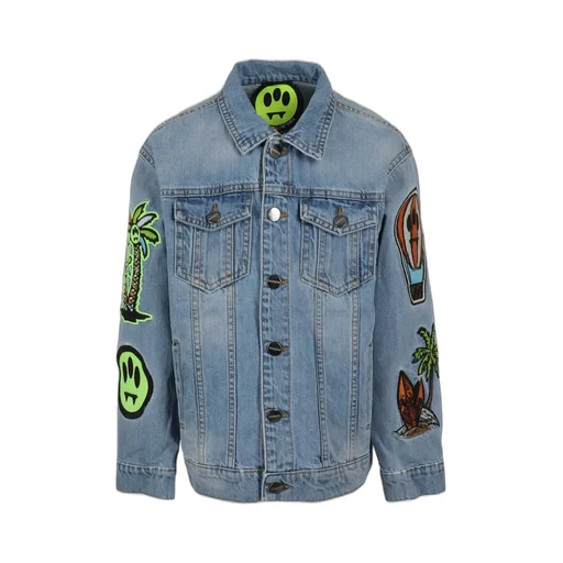 Denim Jacket With Patches