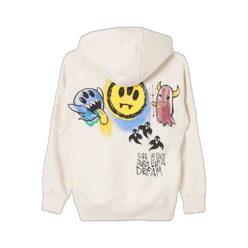 Hoodie With Graphic Print