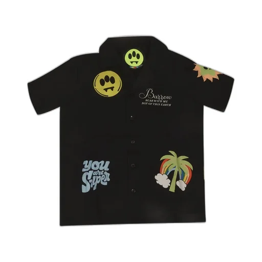 Graphic Print Short Sleeve Shirt
