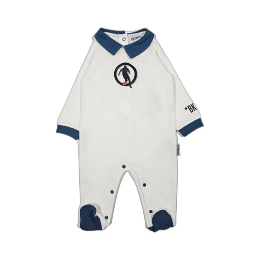 Baby Bodysuit With Football Player Print