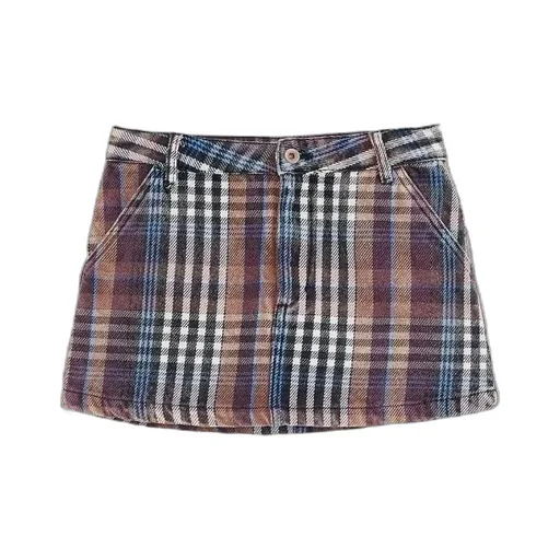 Plaid Mini Skirt