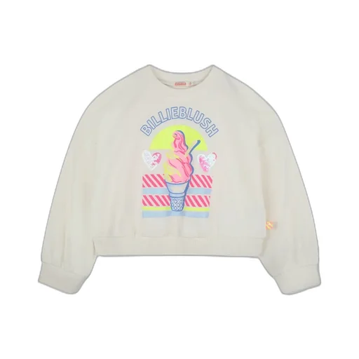 Sweatshirt With Ice Cream Print