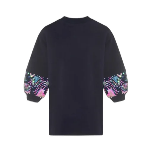 T-Shirt Dress With Sequins