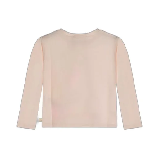Long-Sleeved T-Shirt With Glitter Print