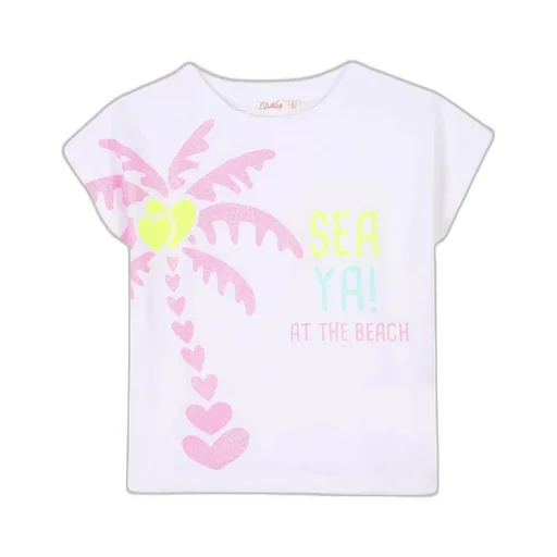 T-Shirt With Palm Tree Graphic