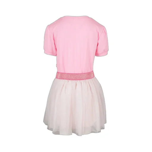T-Shirt Dress With Tulle Skirt