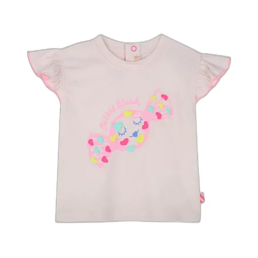 T-Shirt With Candy Print