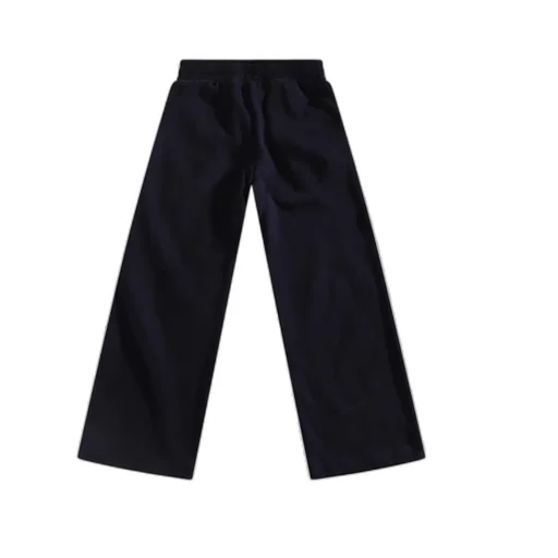 Wide-Leg Sweatpants With Graphic Print
