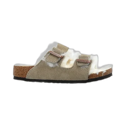 Arizona Shearling-Lined Suede Sandals