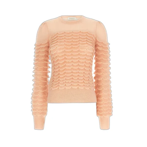 Ruffle Trim Sweater