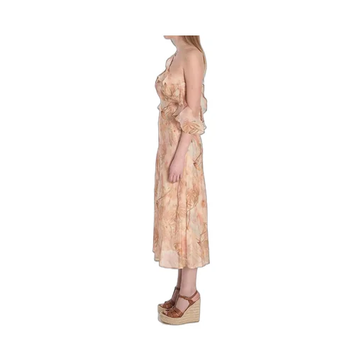One-Shoulder Ruffle Dress