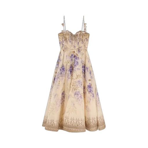Floral Print Midi Dress