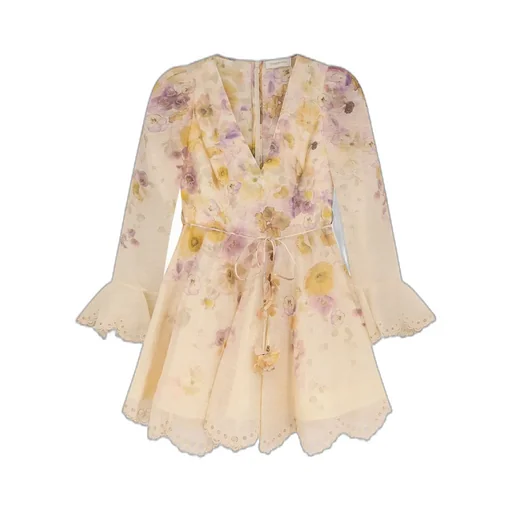 Floral Print Mini Dress