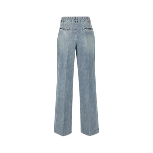 High-Waisted Wide-Leg Jeans