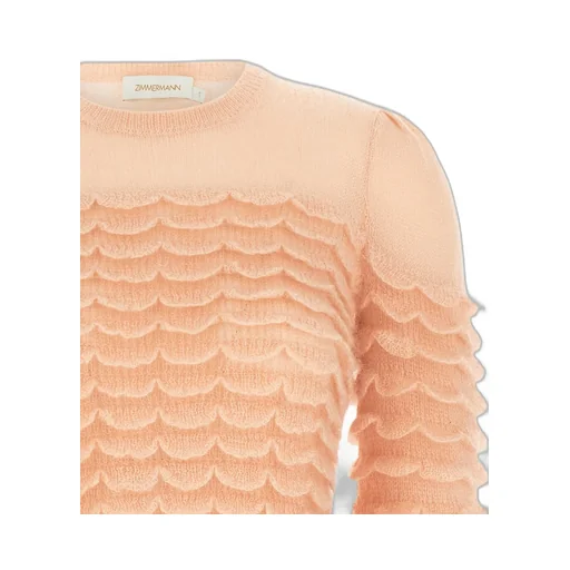 Ruffle Trim Sweater