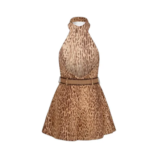 Halter Neck Mini Dress