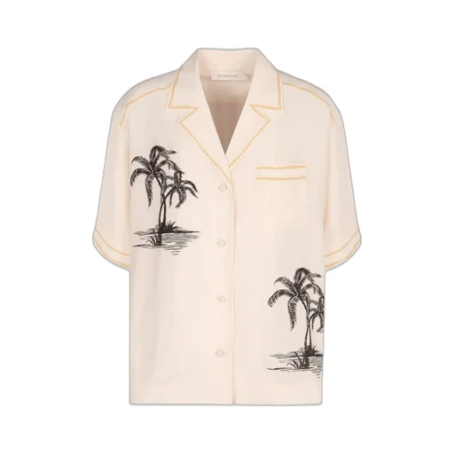 Palm Tree Printed Shirt