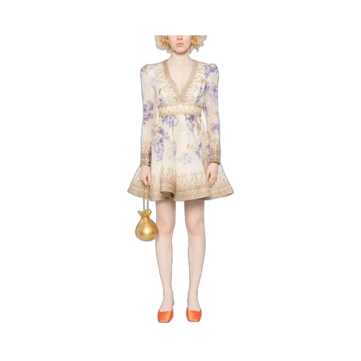 Floral Print Mini Dress