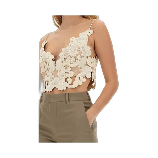 Floral Lace Crop Top