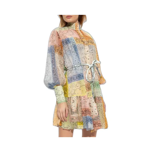 Patchwork Mini Dress