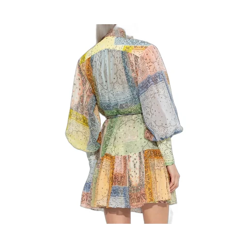 Patchwork Mini Dress