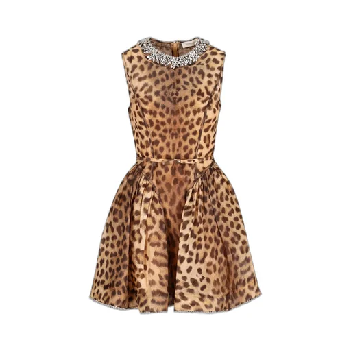 Leopard Print Mini Dress