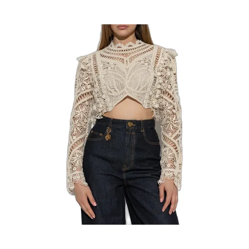 Cropped Lace Top